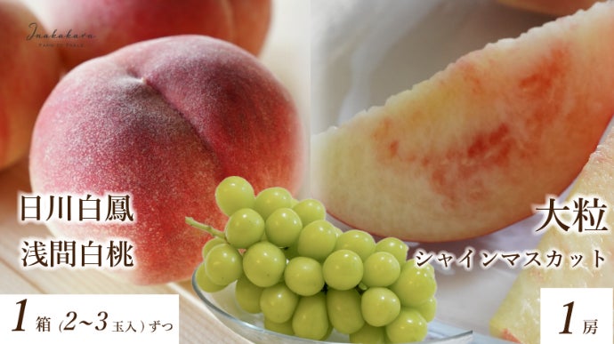 日本屈指の桃のブランド産地「一宮町」から、熟練の桃農家が推す2品種