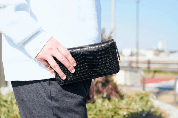 いつか欲しい憧れのポロサスクロコ。ラウンド束入れを12万円台から手に