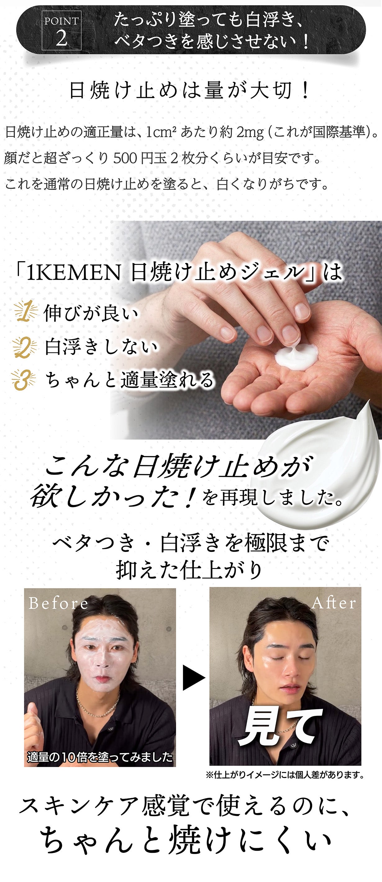 この夏必須アイテム】6in1でズボラ男性でも続けられる大容量80gの