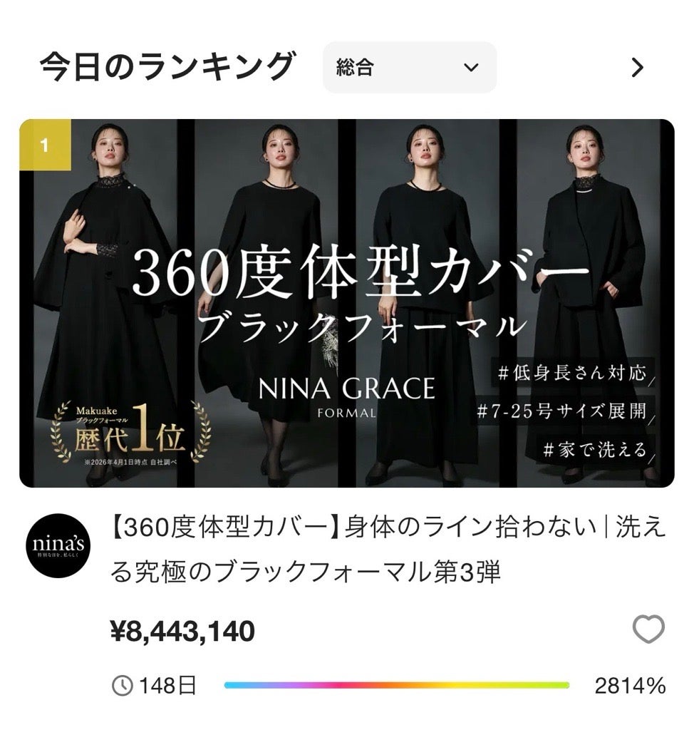 【未使用】定価3.5万円 PGG ロゴニット ブラック レディース Mサイズ Makuake｜【360度体型カバー】身体のライン拾わない｜洗える究極の