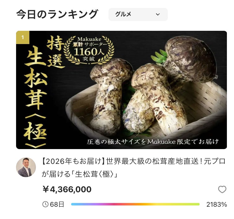2026年もお届け】世界最大級の松茸産地直送！元プロが届ける「生松茸