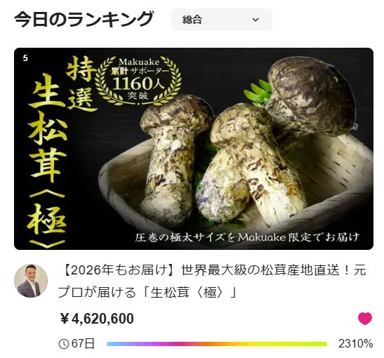 2026年もお届け】世界最大級の松茸産地直送！元プロが届ける「生松茸