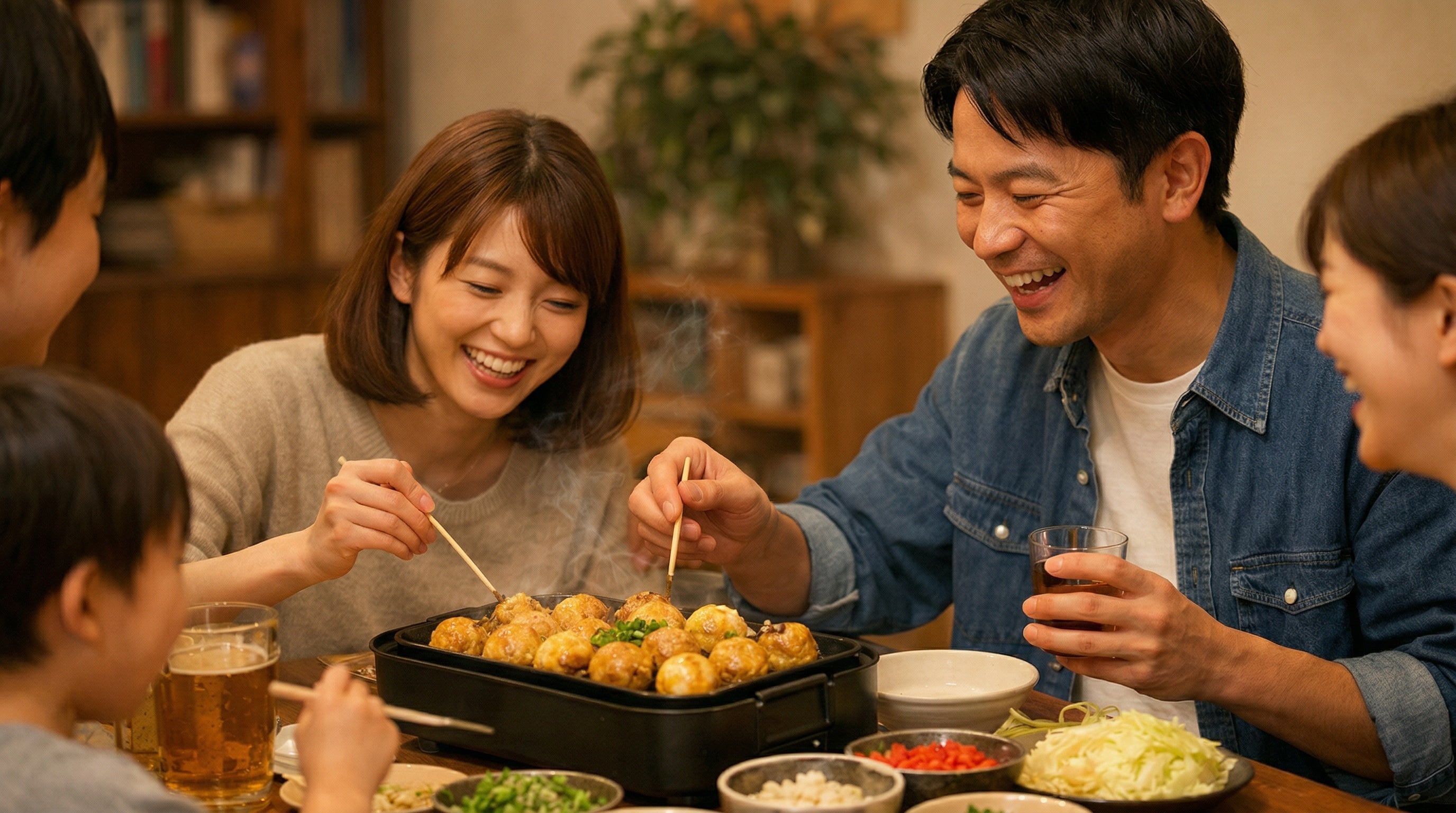 ふわっと広がるあおさの香り！極上だしで味わう至福のたこ焼き「のり