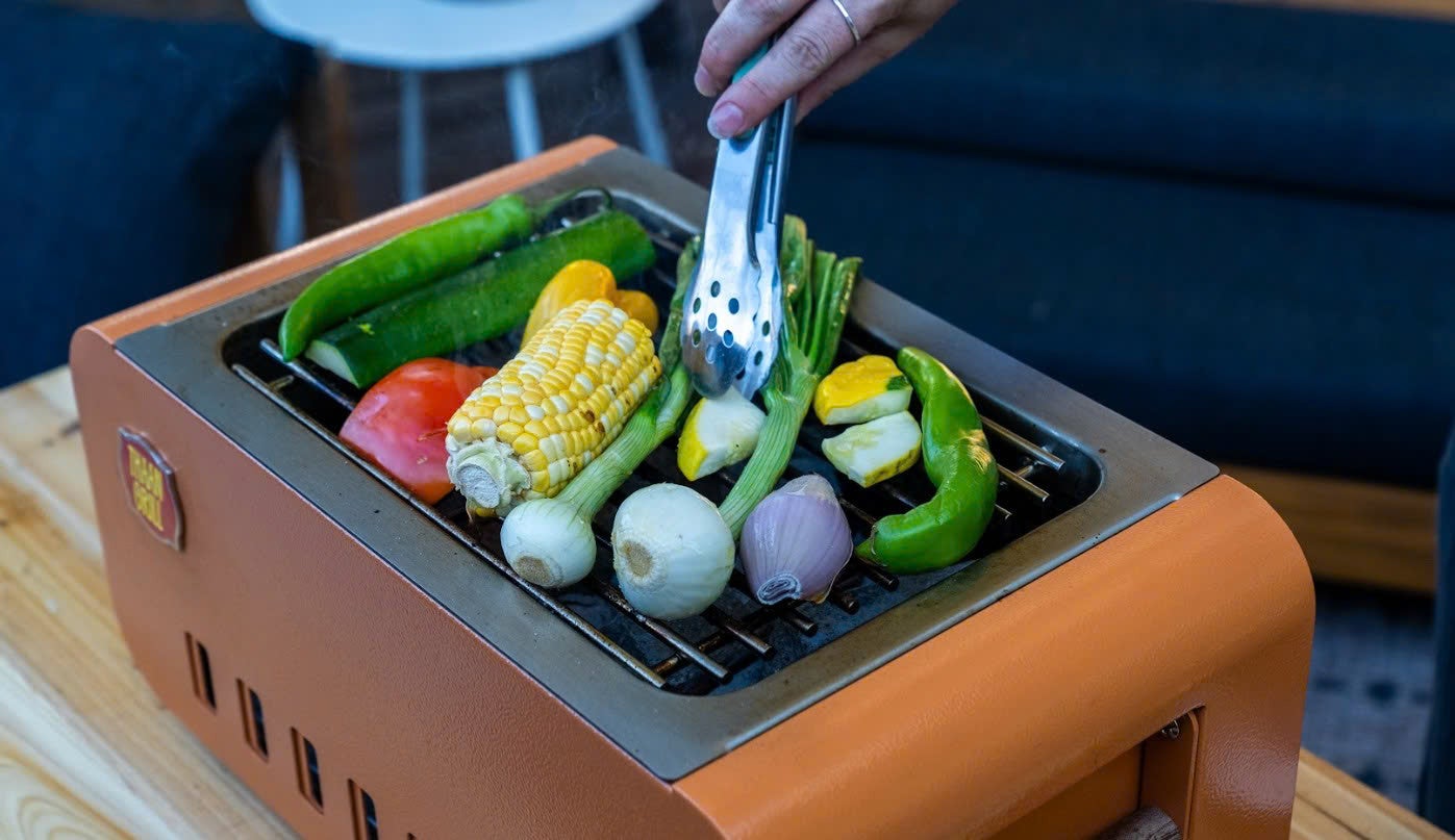 Makuake｜テーブルが熱くならない三重断熱構造。プロの焼き技を自宅の