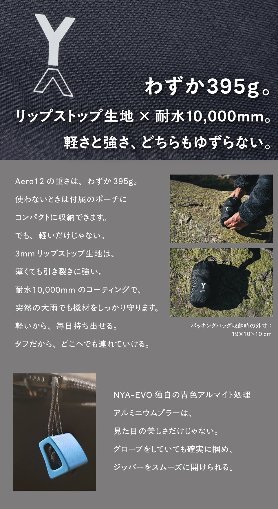 543%達成のカメラバッグから待望の新作。3WAYカメラショルダーバッグ