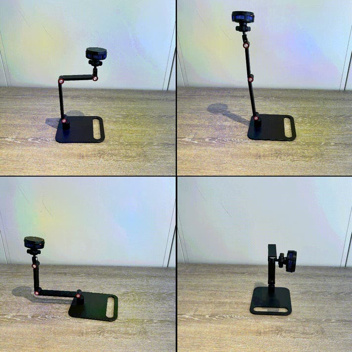 長時間の使用でも熱を抑える！W冷却スマホスタンド【DualCool Stand