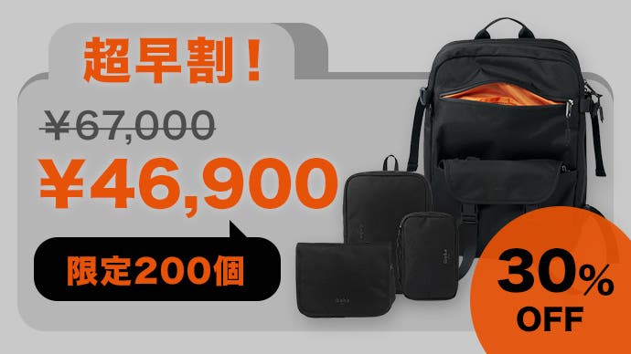 zipack5】5WAY仕様！圧縮・防犯・撥水を備えた多機能旅行バッグ