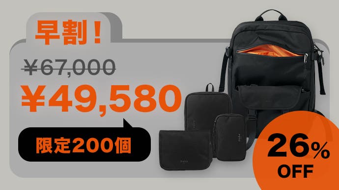 zipack5】5WAY仕様！圧縮・防犯・撥水を備えた多機能旅行バッグ