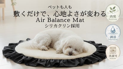 大切な人のそばに。気になるニオイとムレを抑えるエアーバランスマット