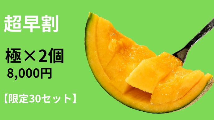 上位1％の奇跡、気絶するほど甘い茨城県産高級メロン『極』｜マクアケ