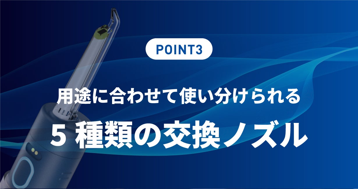 オートセンサー×高水圧120psi｜外でも使えるポータブル口腔ケア革命