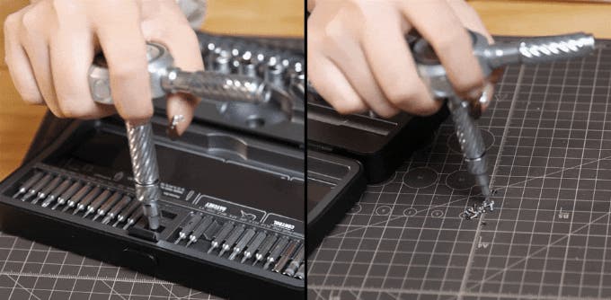 工具箱を卒業。組み替えて使える62in1ラチェット工具、これひとつで