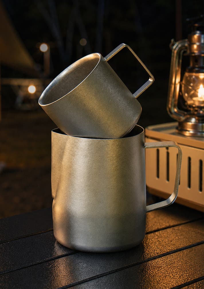 新品電磁波カットテラチップ正規品 飲む時間まで、整っていく。一生モノの結晶チタン製ピッチャー＆マグ