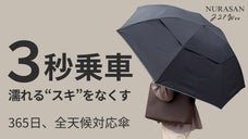 【濡れるスキなし】車の乗り降りで濡れない、濡らさない。これ1本で365日快適な傘