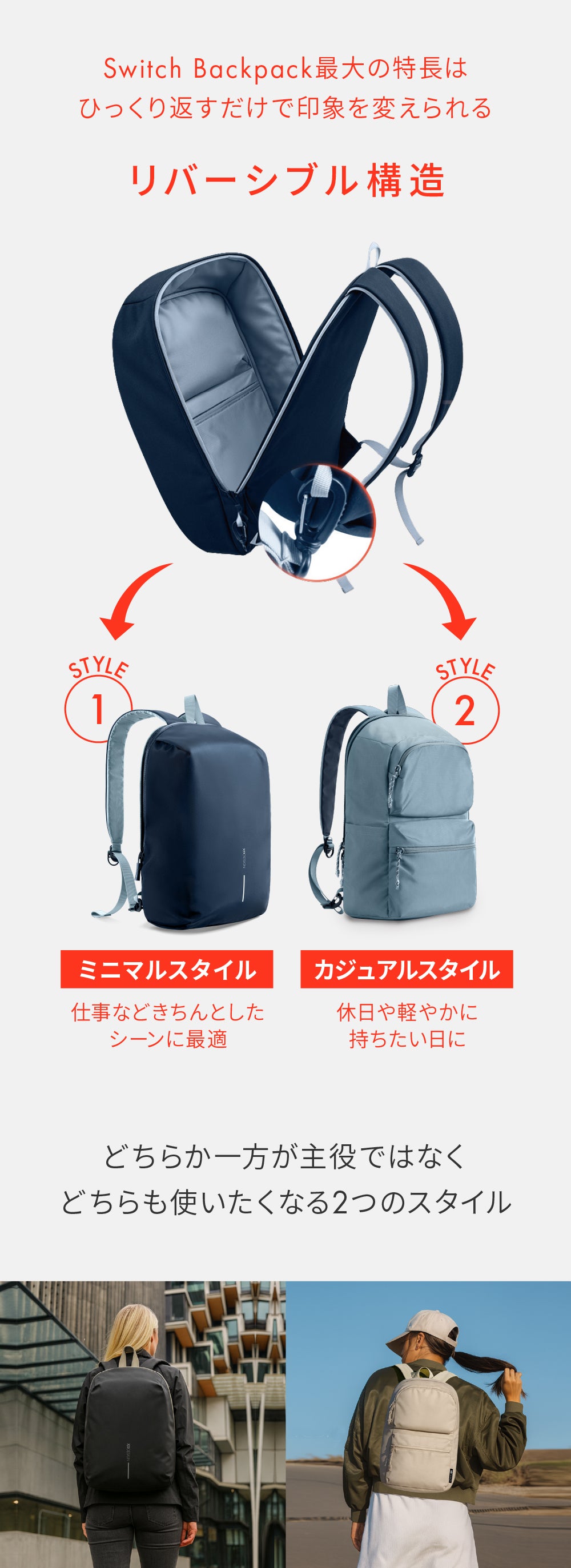 軽いのにしっかり守る！型崩れしない超軽量＆16インチ収納できる2in1