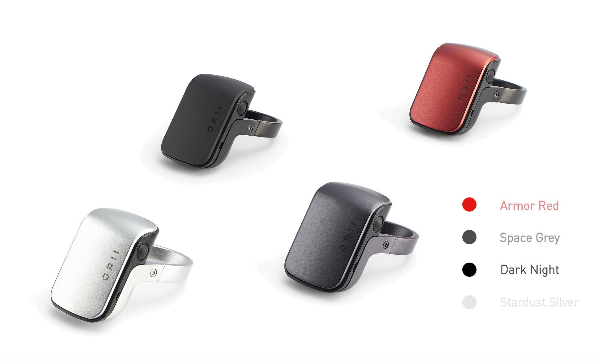 ORIIスマートリングRED Orii | ウェアラブルデザイン・スマート