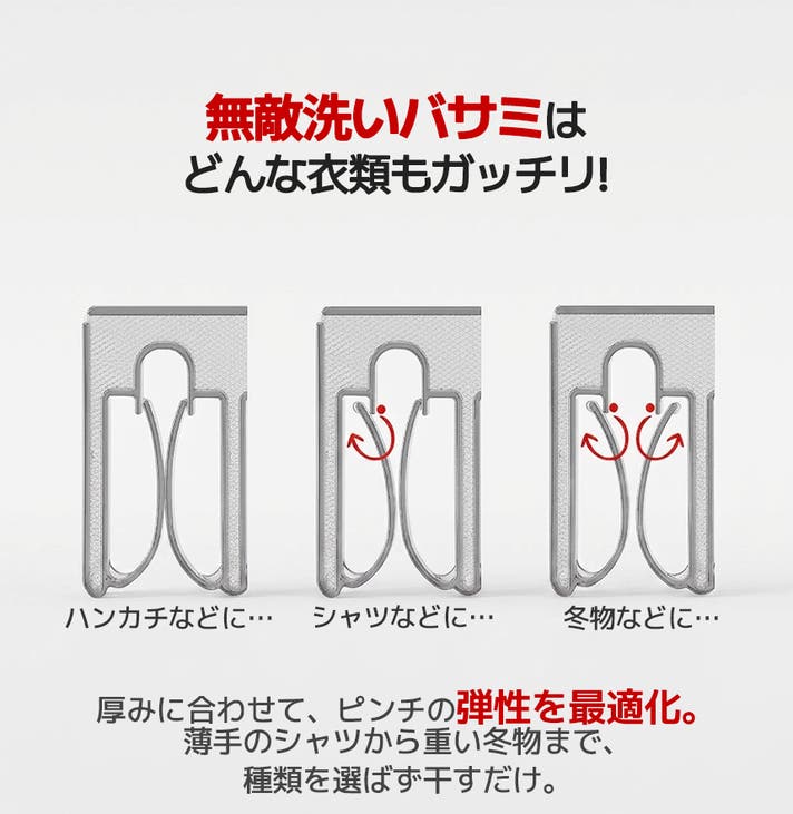 干す・外すを圧倒的時短】サッと入れてシュッと引くだけ！無敵洗い