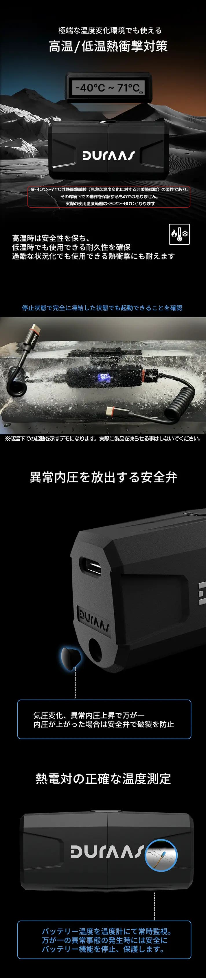 MIL-STD-810H規格】過酷な環境に強い、無敵のタフモバイルバッテリー