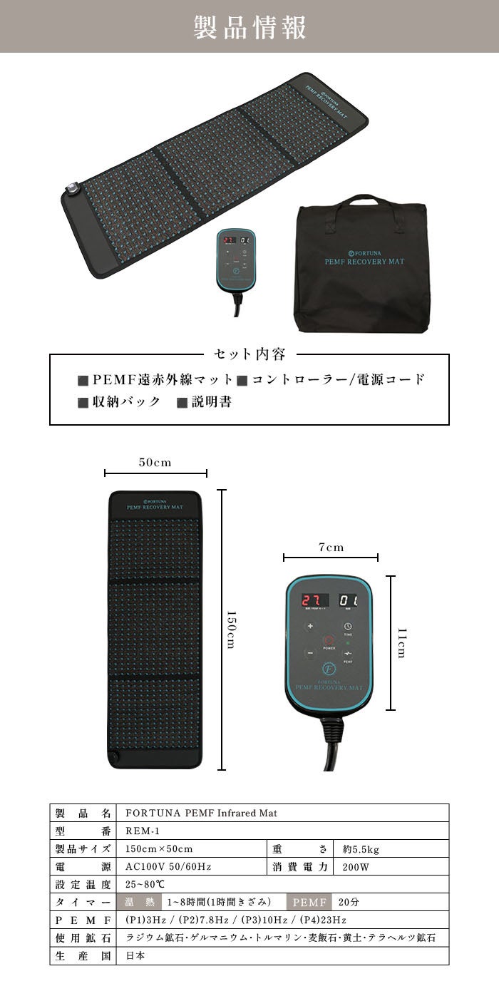 最終値下げ！！！ グラントイーワンズ　温活・腸活・マイナス電磁波3点セット 睡眠環境サポート】パルス電磁波×岩盤浴のような温もり！PEMF遠赤外線