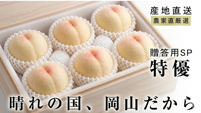 果物王国の岡山から直送】白桃農家のこだわりを感動体験する｜マクアケ