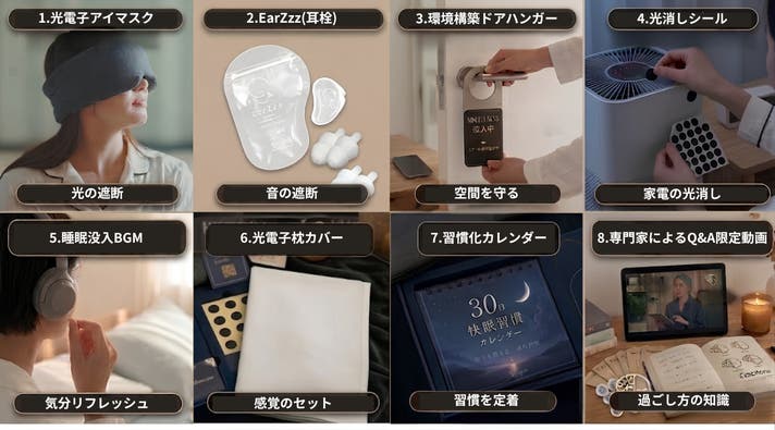 30日で環境と習慣を根本から変える睡眠環境マネジメントプログラム