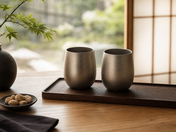 気づけば、毎日これを選んでいる。 静かな一杯のための、純チタン