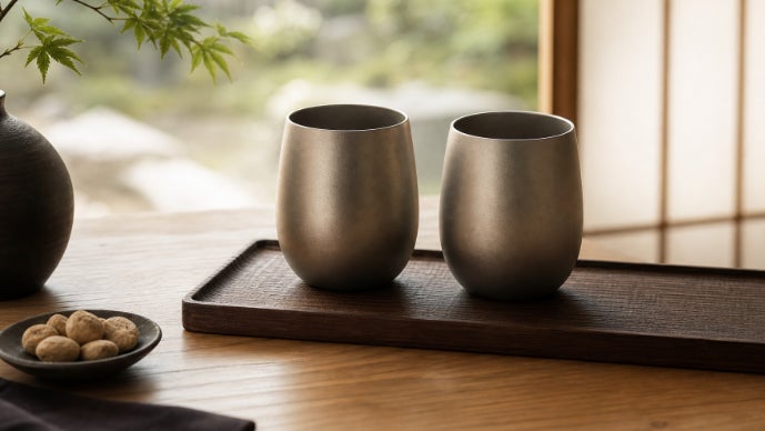 気づけば、毎日これを選んでいる。 静かな一杯のための、純チタン