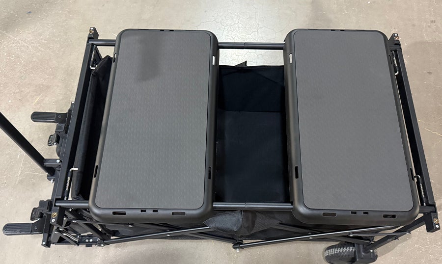 運搬取付無料！新生活応援ブラック系純正メーカー家電4点セット！完動超美品！ 荷物運びが変わる！電動アシスト＋ベンチ付き無重力キャリーワゴン【N