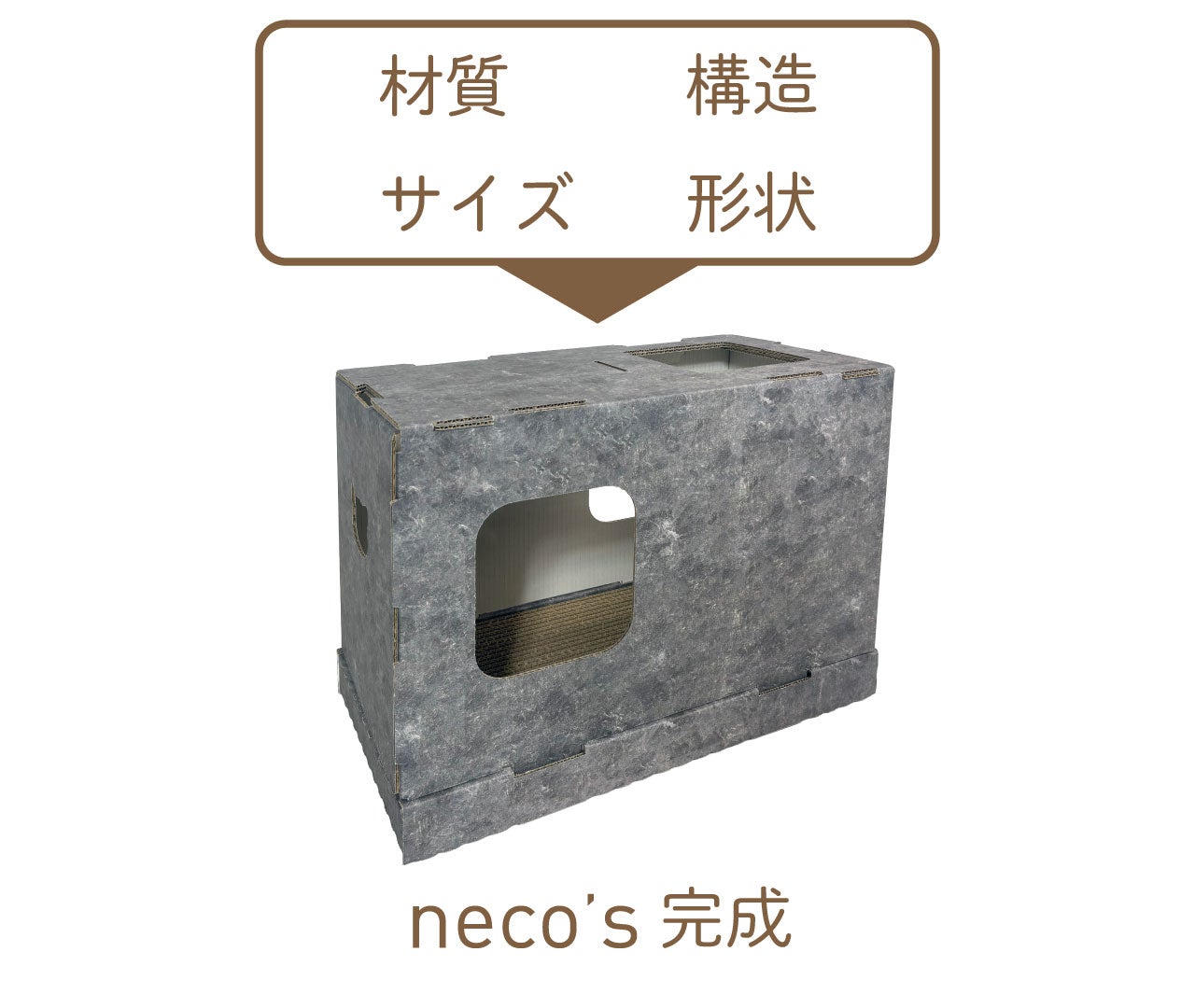 Makuake｜くみかえできる ネコのいえ neco's（猫巣） 実行者の活動