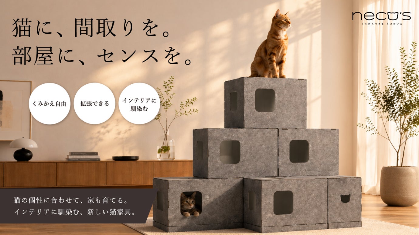 くみかえできる ネコのいえ neco's（猫巣）