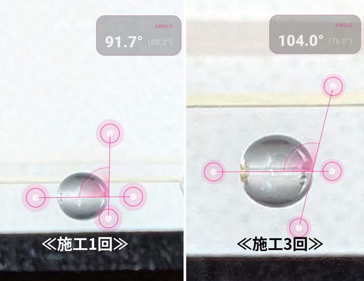 104°撥水×非硬化型】天気を選ばず艶が戻る日本製コーティング