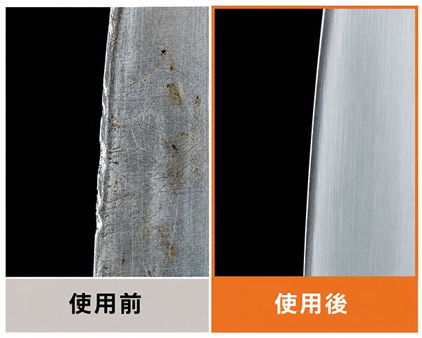 誰でも秒研ぎ】切れ味が秒で復活。出しっぱなしで使える超小型電動