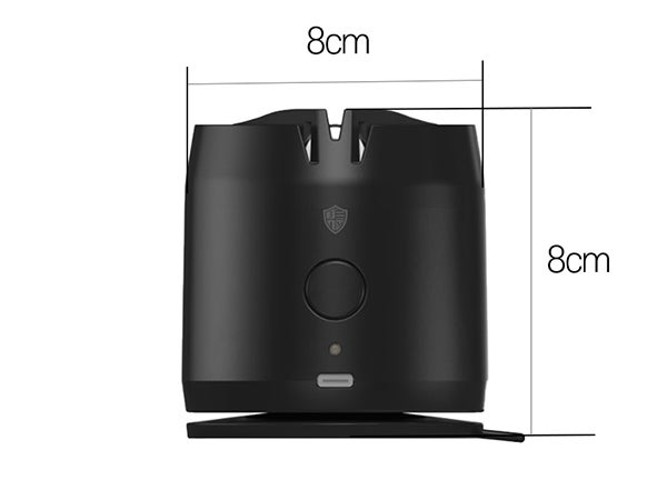 誰でも秒研ぎ】切れ味が秒で復活。出しっぱなしで使える超小型電動