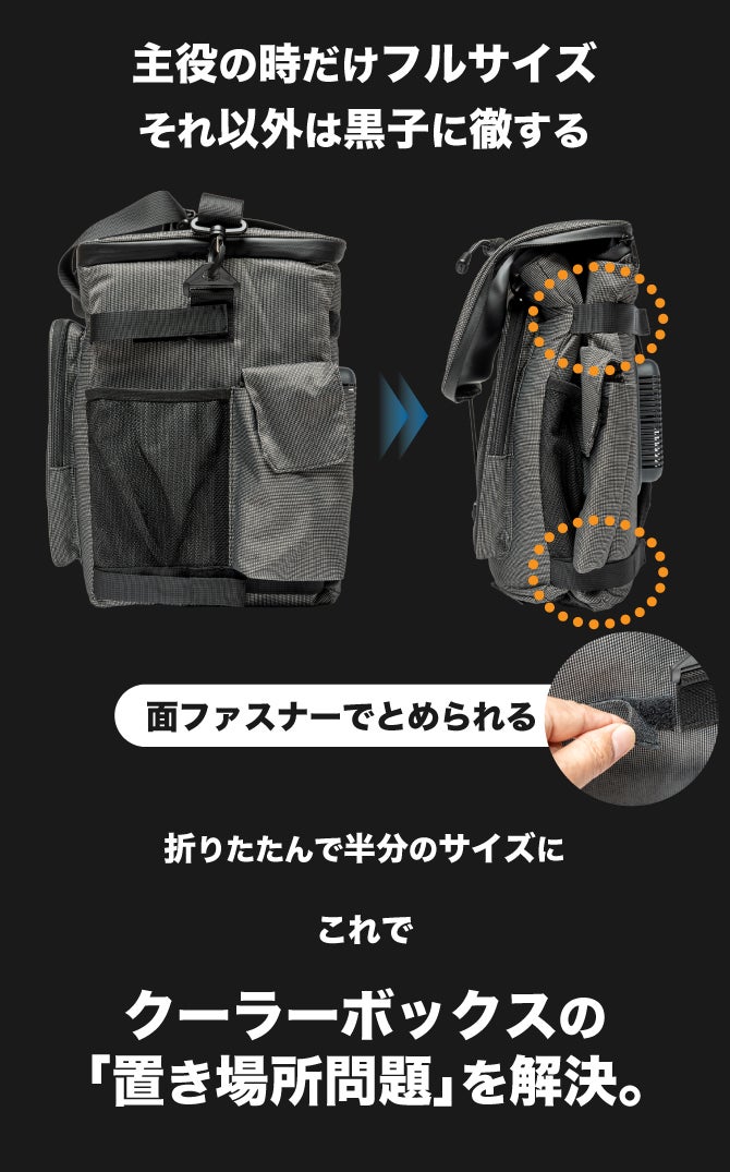 冷却×加熱×折り畳み。ペルチェテクノロジー搭載で温度を操る次世代