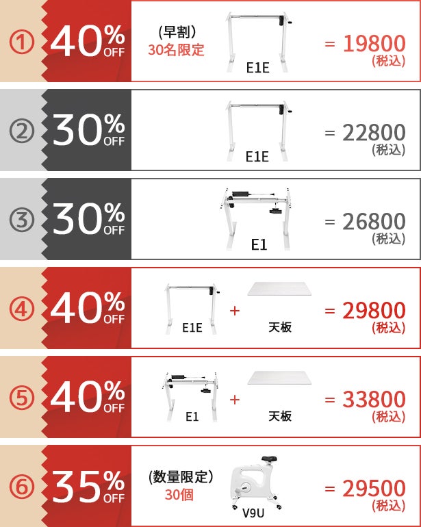 次世代スマートデスク！ワンタッチで高さ調節自由な電動デスク