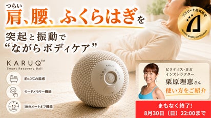 振動×突起×温感を凝縮したハンズフリー型のボディケア【スマート