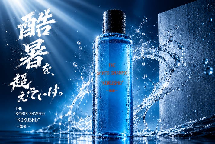 シャンプー kou 酷暑の夏 ～とにかく冷やして涼しさ感じられる2つの超爽快シャンプー