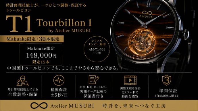 限定30本】国家資格者が再構築・調整。カルテを贈る輝石文字盤トゥール 