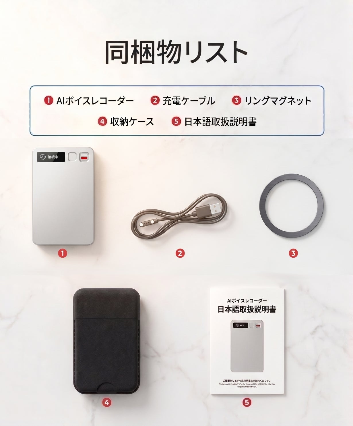 文字起こしや要約の精度＆スピードが違う！超高性能搭載AIボイス