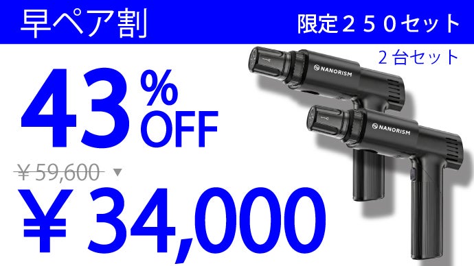 ナノバブル高圧洗浄機！手のひらサイズ&水道・電源不要！家掃除も