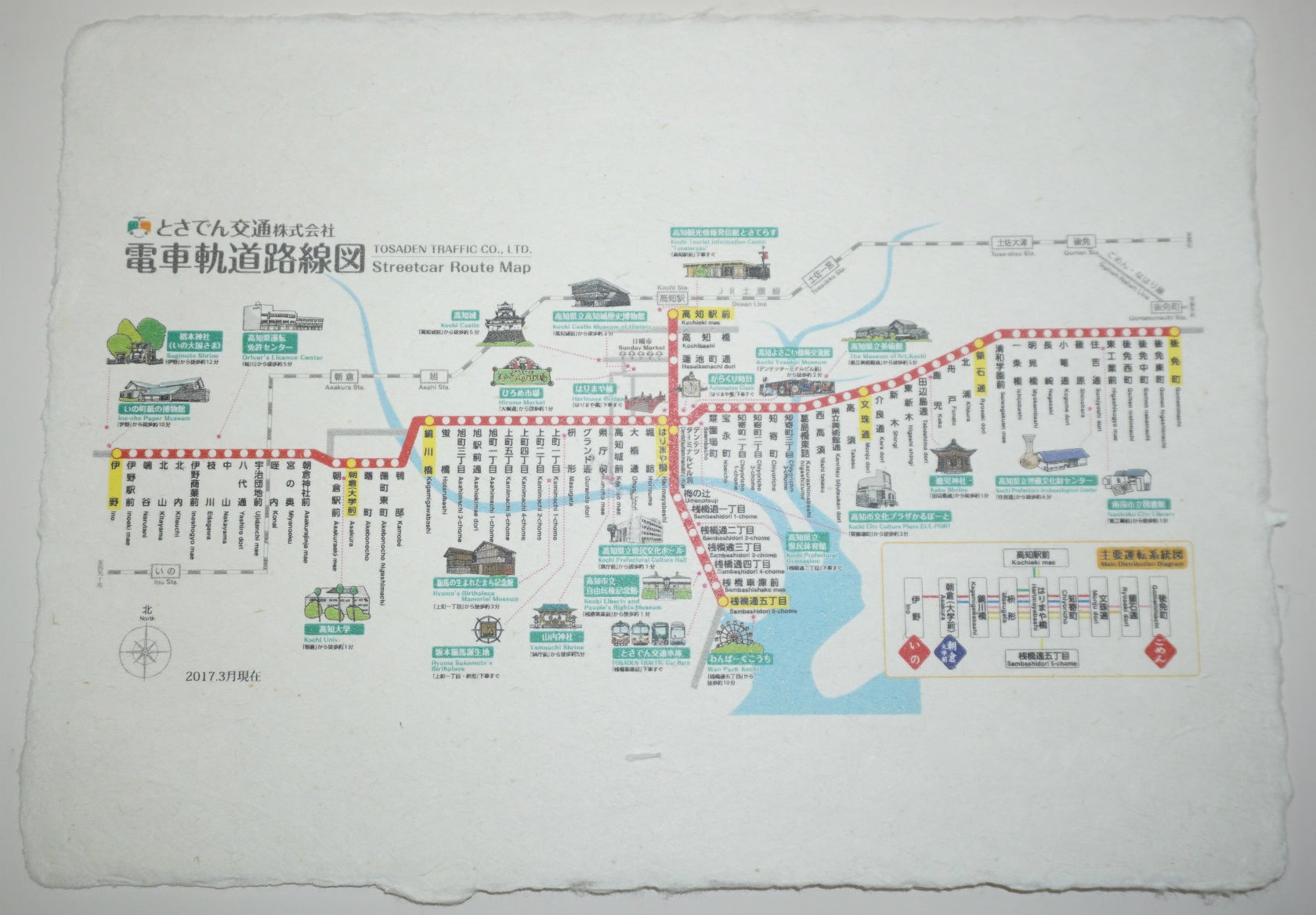 土佐の高知の路面電車。奇跡を後世に！ダイヤモンドクロッシングと