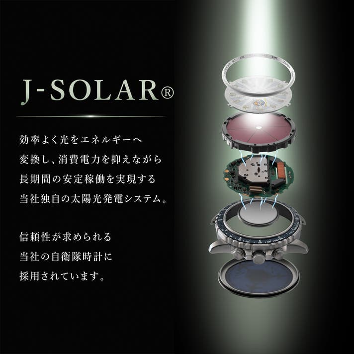 ブルーインパルス 日本製電波ソーラー】任務を支える確かな信頼。限定