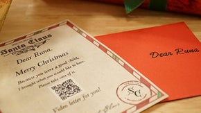 限定300名様！サンタクロースがお子様の名前を呼ぶ、世界に1つのビデオメッセージ