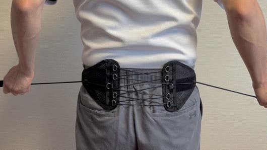 PMKサポーター☆4セット 服の下で目立ちにくい】腰を支えるのに快適なつけ心地。超薄型サポート