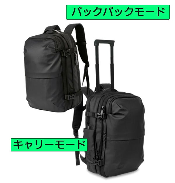 背負えて、引ける。外付けポンプ不要、ボタンひとつで自動圧縮！CANZ