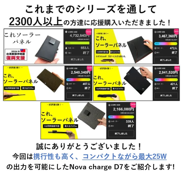 n*読様 【防災&アウトドアに】コンパクトかつ高性能215W 折りたたみソーラー 熊本地震復興プロジェクト】太陽を味方に！家族でシェアコンパクト