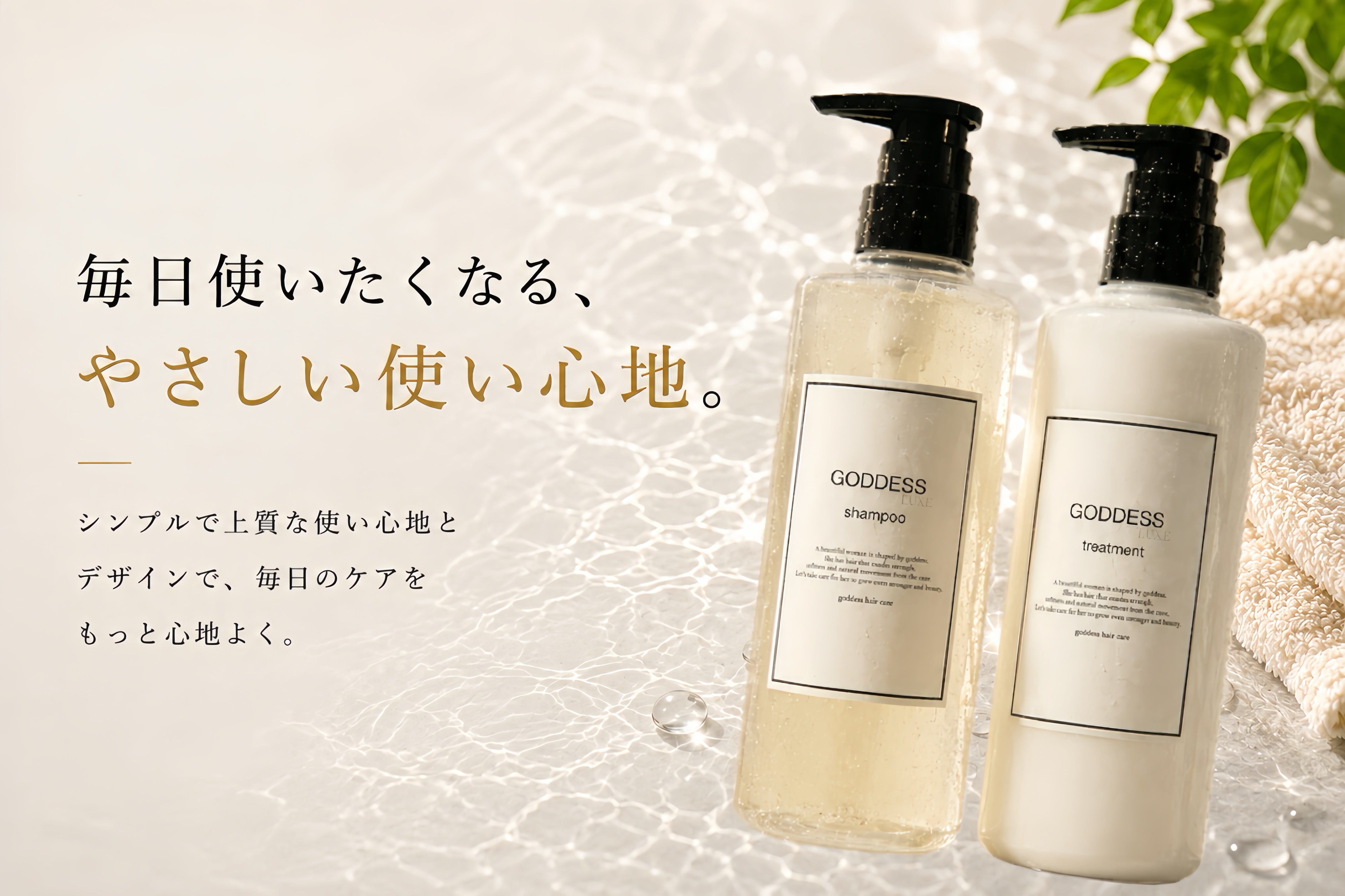 洗うたび、心地よい髪へ。毎日続けたいこだわりヘアケア｜マクアケ