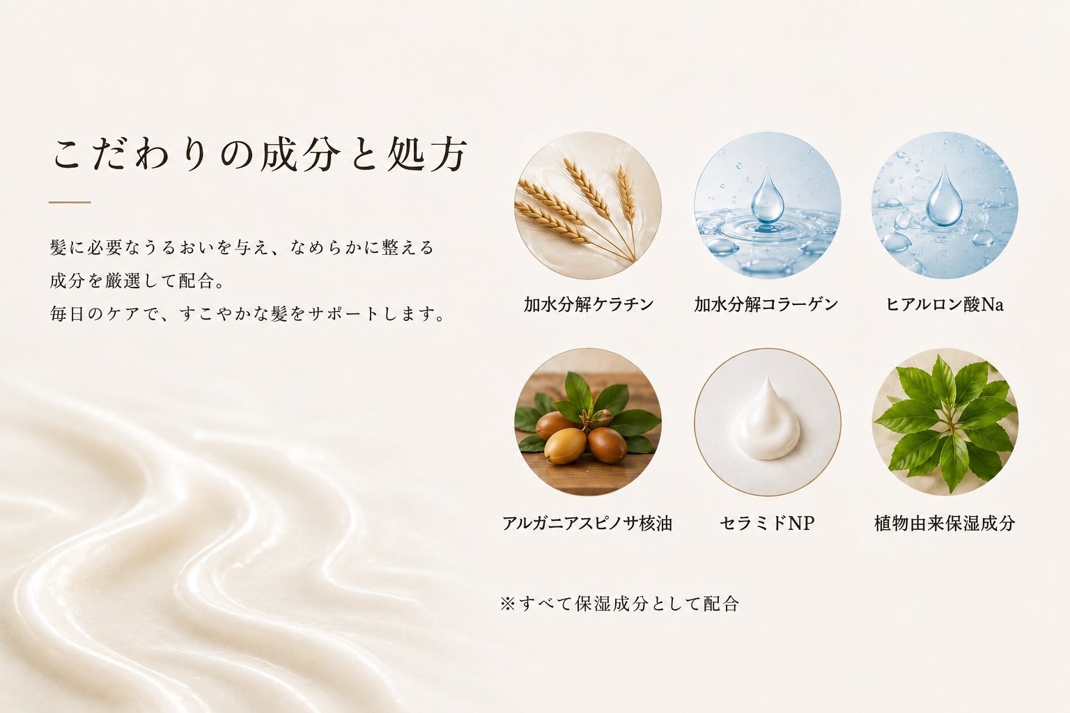 洗うたび、心地よい髪へ。毎日続けたいこだわりヘアケア｜マクアケ