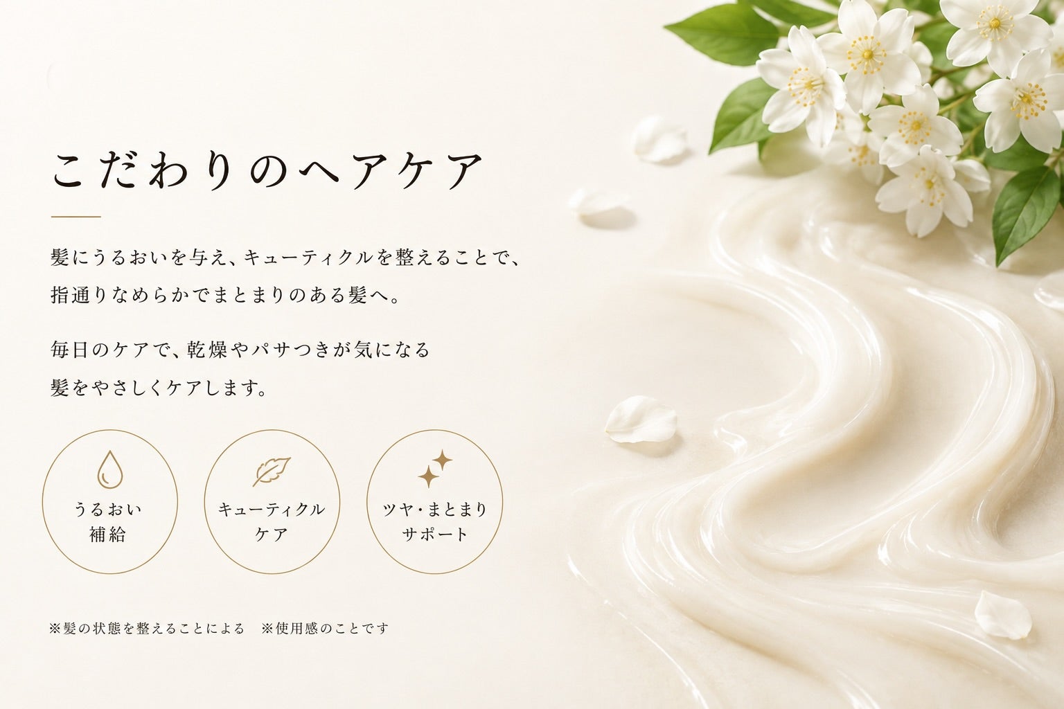 洗うたび、心地よい髪へ。毎日続けたいこだわりヘアケア｜マクアケ