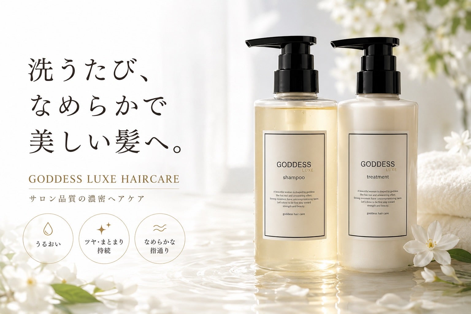 洗うたび、心地よい髪へ。毎日続けたいこだわりヘアケア｜マクアケ